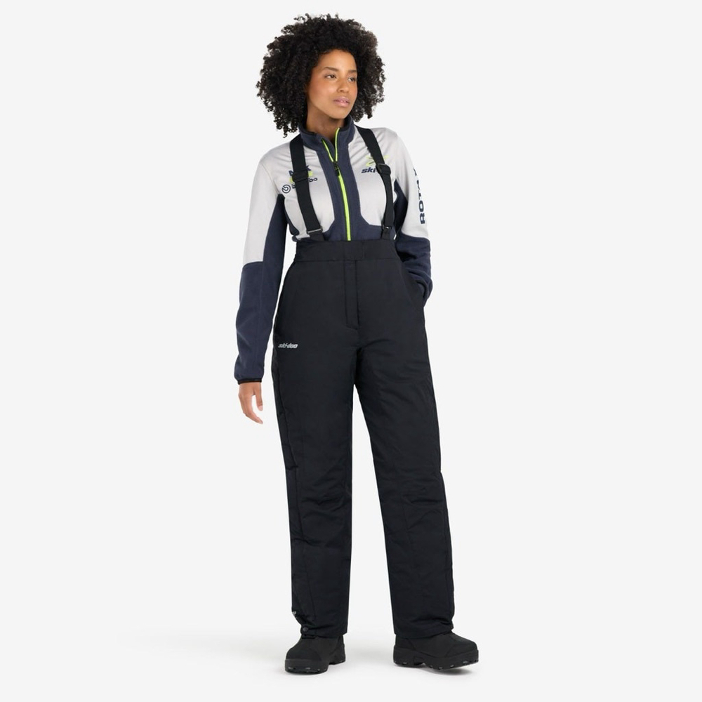 SKI-DOO Women's Vasa Highpants Black Snowmobile Bibs NWT XL